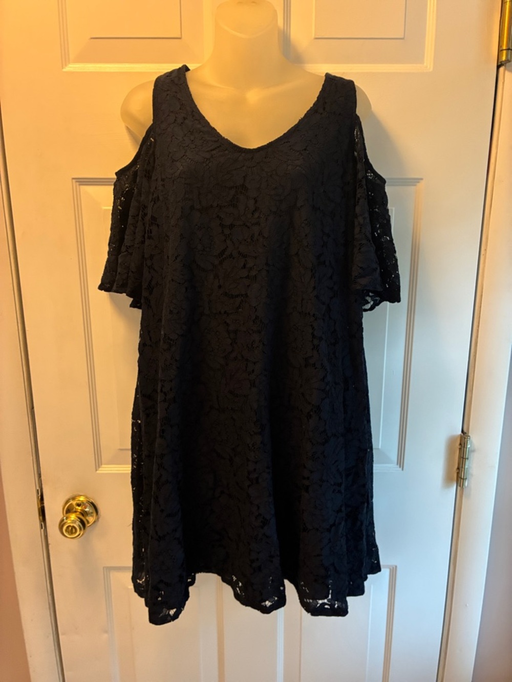 Nanette Lepore Navy Lace Dress